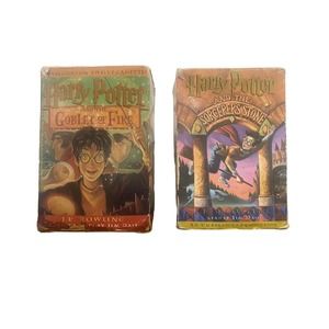 Unabridged Harry potter And the goblet Of Fire & Harry And The Sorcerers Stone